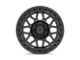 KMC GRS Satin Black 6-Lug Wheel; 17x8.5; 0mm Offset (15-20 F-150)