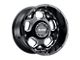 KMC Chase Candy Red with Black Lip 8-Lug Wheel; 18x9; 18mm Offset (15-19 Silverado 2500 HD)