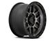 KMC Mesa Satin Black with Gray Tint 8-Lug Wheel; 18x9; 18mm Offset (15-19 Silverado 3500 HD SRW)