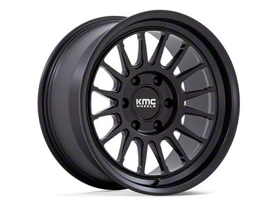 KMC Impact Satin Black 6-Lug Wheel; 18x9; -12mm Offset (15-20 Tahoe)