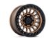 KMC IMS Matte Bronze with Gloss Black Lip 6-Lug Wheel; 17x8.5; 25mm Offset (15-20 Tahoe)