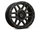 KMC Mesa Satin Black with Gray Tint 6-Lug Wheel; 17x8.5; 0mm Offset (15-20 Tahoe)