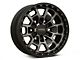 KMC Summit Satin Black with Gray Tint 6-Lug Wheel; 17x8.5; 0mm Offset (15-20 Tahoe)