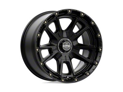 KMC Sync Satin Black 6-Lug Wheel; 20x9; 0mm Offset (15-20 Tahoe)