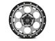 KMC Dirty Harry Satin Gray with Black Lip 6-Lug Wheel; 18x8.5; 18mm Offset (15-20 Yukon)