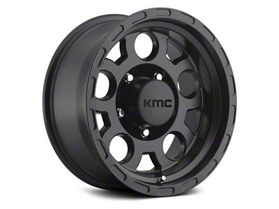 KMC Enduro Matte Black 6-Lug Wheel; 18x9; 0mm Offset (15-20 Yukon)