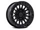 KMC IMS Matte Black with Gloss Black Lip 6-Lug Wheel; 17x8.5; -10mm Offset (15-20 Yukon)