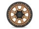 KMC Chase Matte Bronze with Black Lip 8-Lug Wheel; 18x9; 0mm Offset (17-22 F-250 Super Duty)