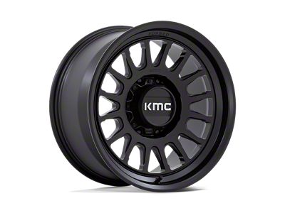 KMC Impact Satin Black 8-Lug Wheel; 18x9; 0mm Offset (19-24 RAM 2500)