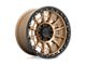 KMC Carnage Matte Bronze with Black Lip 6-Lug Wheel; 16x8; 0mm Offset (19-23 Ranger)