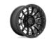 KMC Carnage Satin Black with Gray Tint 6-Lug Wheel; 16x8; 0mm Offset (19-23 Ranger)