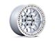 KMC GRS Gloss Silver with Machined Face 6-Lug Wheel; 17x9; -12mm Offset (19-23 Ranger)