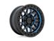 KMC GRS Midnight Blue with Gloss Black Lip 6-Lug Wheel; 18x8.5; 0mm Offset (19-23 Ranger)