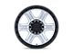 KMC Outrun Machined with Gloss Black Lip 6-Lug Wheel; 18x9; 18mm Offset (19-23 Ranger)