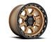 KMC Chase Matte Bronze with Black Lip 8-Lug Wheel; 20x9; 0mm Offset (23-24 F-350 Super Duty SRW)