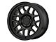 KMC Bully Ol Satin Black 6-Lug Wheel; 17x8.5; 18mm Offset (24-25 Ranger)