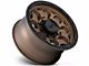 KMC Dirty Harry Matte Bronze with Black Lip 6-Lug Wheel; 17x9; -12mm Offset (24-25 Ranger)