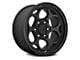 KMC Dirty Harry Textured Black 6-Lug Wheel; 18x8.5; 18mm Offset (24-25 Ranger)