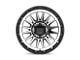 KMC Impact Satin Black Machined 6-Lug Wheel; 17x9; 18mm Offset (2024 Ranger)