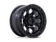 KMC Riot SBL Satin Black 6-Lug Wheel; 17x8.5; 10mm Offset (2024 Ranger)