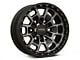 KMC Summit Satin Black with Gray Tint 6-Lug Wheel; 17x8.5; 0mm Offset (2024 Ranger)