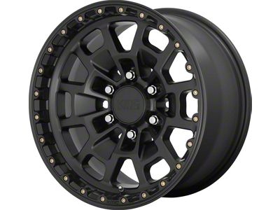 KMC Summit Satin Black 6-Lug Wheel; 17x8.5; 18mm Offset (2024 Ranger)