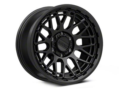 KMC Technic Satin Black 6-Lug Wheel; 20x9; 0mm Offset (24-25 Ranger)