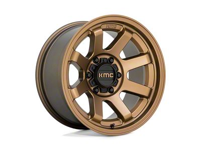 KMC Trail Matte Bronze 6-Lug Wheel; 17x8.5; 0mm Offset (2024 Ranger)