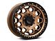 KMC Trek Matte Bronze with Black Lip 6-Lug Wheel; 17x9; -12mm Offset (2024 Ranger)