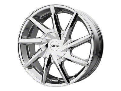 KMC Tempo Satin Black with Gray Tint 6-Lug Wheel; 17x9; 18mm Offset (91-96 Dakota)