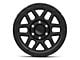 KMC Mesa Satin Black with Gloss Black Lip 6-Lug Wheel; 18x9; 18mm Offset (91-96 Dakota)