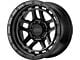 KMC Recon Satin Black 6-Lug Wheel; 18x8.5; 18mm Offset (91-96 Dakota)