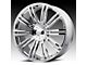 KMC D2 Chrome 5-Lug Wheel; 22x9.5; 35mm Offset (94-01 RAM 1500)