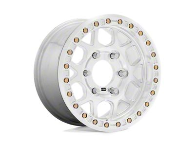 KMC Mesa Forged Beadlock Raw Machined 5-Lug Wheel; 17x9; -12mm Offset (94-01 RAM 1500)