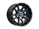 KMC Sync Satin Black with Gray Tint 5-Lug Wheel; 20x9; 18mm Offset (94-01 RAM 1500)