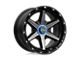 KMC Tempo Satin Black with Gray Tint 5-Lug Wheel; 17x9; -12mm Offset (94-01 RAM 1500)