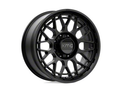 KMC Technic Satin Black 8-Lug Wheel; 20x9; 18mm Offset (94-02 RAM 2500)