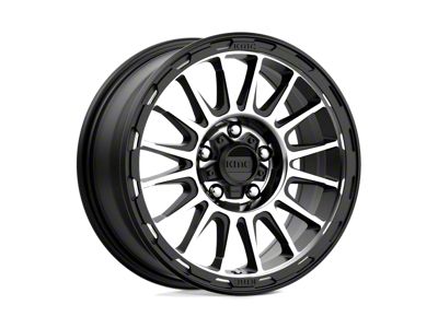 KMC Impact Satin Black Machined 8-Lug Wheel; 17x8.5; 0mm Offset (99-07 F-250 Super Duty)