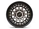 KMC Canyon Satin Black with Gray Tint 6-Lug Wheel; 17x8; 20mm Offset (99-06 Sierra 1500)