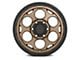 KMC Dirty Harry Matte Bronze with Black Lip 6-Lug Wheel; 18x8.5; 18mm Offset (99-06 Sierra 1500)