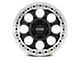 KMC Riot Beadlock Satin Black with Machined Ring 6-Lug Wheel; 17x9; -12mm Offset (99-06 Sierra 1500)