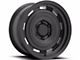 KMC Roswell Satin Black 6-Lug Wheel; 17x8.5; 18mm Offset (99-06 Sierra 1500)