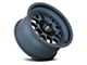 KMC Terra Metallic Blue 6-Lug Wheel; 18x8.5; -10mm Offset (99-06 Sierra 1500)