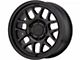 KMC Bully Ol Satin Black 6-Lug Wheel; 17x8.5; 0mm Offset (99-06 Silverado 1500)