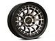 KMC Canyon Satin Black with Gray Tint 6-Lug Wheel; 17x8; 20mm Offset (99-06 Silverado 1500)