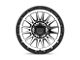 KMC Impact Satin Black Machined 6-Lug Wheel; 17x9; 18mm Offset (99-06 Silverado 1500)