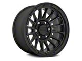 KMC Impact Satin Black 6-Lug Wheel; 17x9; -12mm Offset (99-06 Silverado 1500)