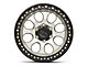 KMC Riot SBL Machined with Satin Black Lip 6-Lug Wheel; 17x8.5; 10mm Offset (99-06 Silverado 1500)