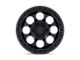 KMC Riot SBL Satin Black 6-Lug Wheel; 17x8.5; 10mm Offset (99-06 Silverado 1500)