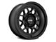 KMC Terra Satin Black 6-Lug Wheel; 18x8.5; 0mm Offset (99-06 Silverado 1500)
